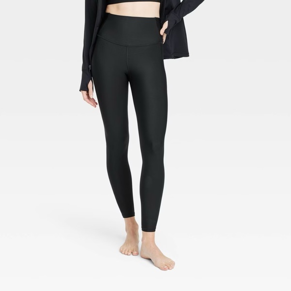 All in motion effortless support high rise 7/8 leggings in black size L - Picture 1 of 6
